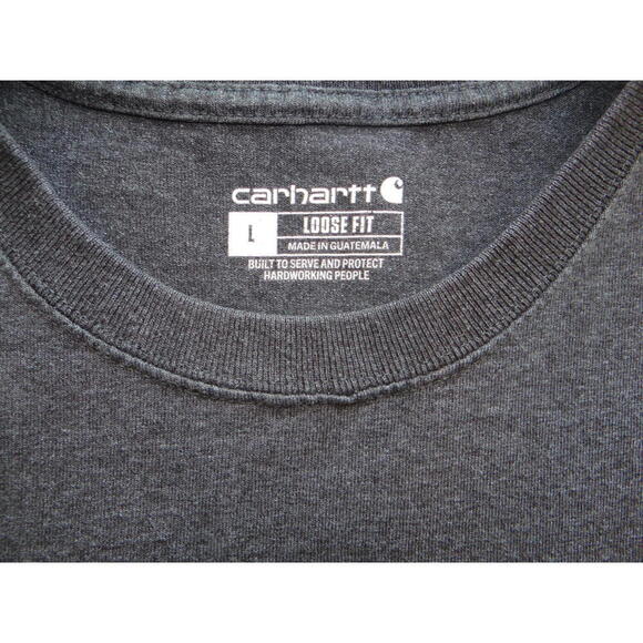 Carhartt Men's Loose Fit Pocket T-Shirt - Gray - Picture 4 of 4